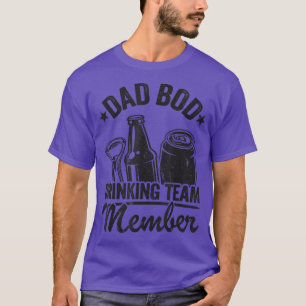 Camiseta Hombres Papá Equipo de Bebida Beer Lover Funny