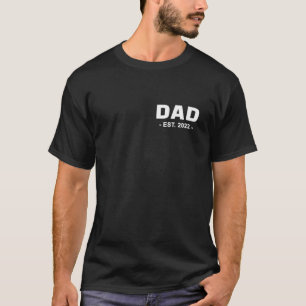Camiseta Hombres Papá Este. 2022: Mejor nuevo padre del Día