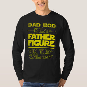 Camiseta Hombres Papá Hod Mejor Padre Figura En La Galaxia