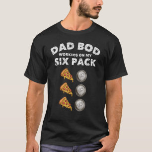 Camiseta Hombres Papá Hod Seis Abbas Atrás Padre Figura Piz