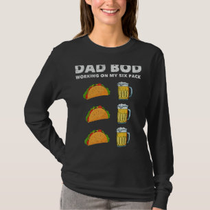 Camiseta Hombres Papá Hod Seis Abbas Padre Figura Tacos Bee