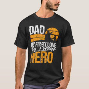 Camiseta Hombres papá mi primer amor mi padre eterno