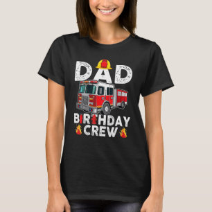 Camiseta Hombres Papá Noel Cristóbal Bomberos Bomberos Fami