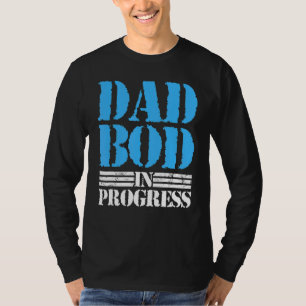 Camiseta Hombres papá sangre en progreso Día del padre papá