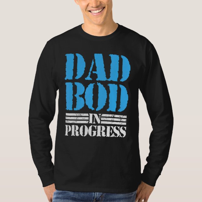 Camiseta Hombres papá sangre en progreso Día del padre papá (Anverso)