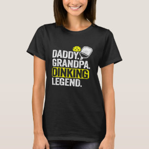 Camiseta Hombres Papi Abuelo Hombres de Leyenda Peluca