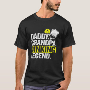 Camiseta Hombres Papi Abuelo Hombres de Leyenda Peluca