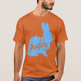 Camiseta Hombres Papi Conejo Conejo Conejo Padre Papá Día d