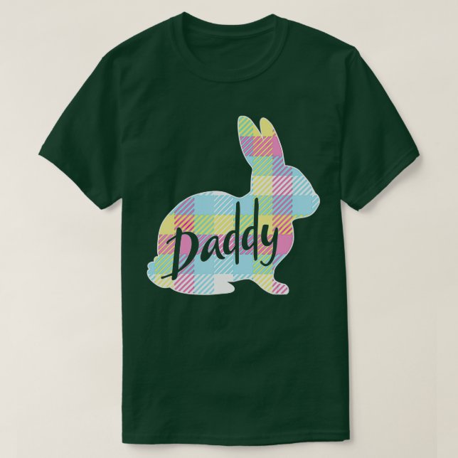 Camiseta Hombres Papi Conejo Pastel Pastel Pastel Padre Pap (Diseño del anverso)