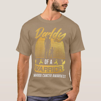 Camiseta Hombres Papi De Guerrero Concienciación Sobre El C