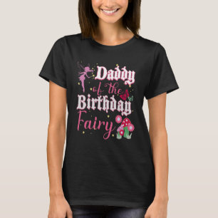 Camiseta Hombres Papi De La Princesa De Cumpleaños Chica Mu