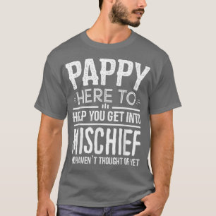 Camiseta Hombres Pappy Tee de los nietos Funny Grandfath