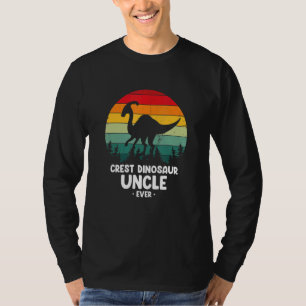 Camiseta Hombres Parasaurolophus para el tío dinosaurio Ces