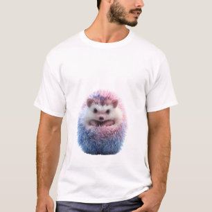 Camiseta Hombres Pastel Punk Erizo