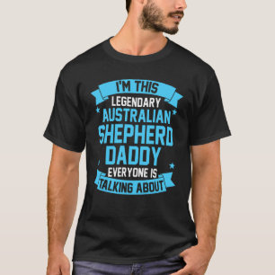 Camiseta Hombres Pastor Australiano