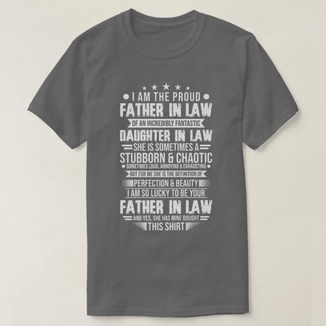 Camiseta Hombres Paternidad de una hija de Derecho Paternid (Diseño del anverso)