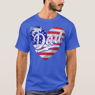 Camiseta Hombres Patriotas Bandera Estadounidense Lucha con