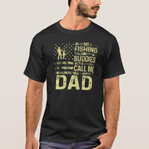 Camiseta Hombres Patrióticos De EE. UU. Para Pescadores Mis