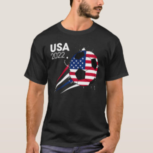 Camiseta Hombres patrióticos de la bandera estadounidense d