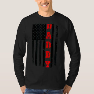 Camiseta Hombres patrióticos papi norteamericano padre día 