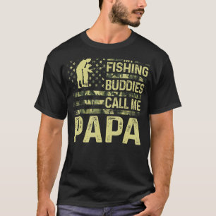 Camiseta Hombres Patrióticos Por La Llamada De Los Pescador