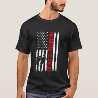 Camiseta Hombres Patrióticos Promocionados A Daddy Est 2024