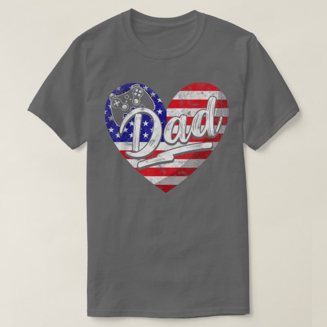Camiseta Hombres Patriotismo Bandera Estadounidense Juego d (Diseño del anverso)