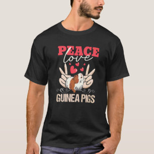 Camiseta Hombres Paz Amor Cuy Cuy