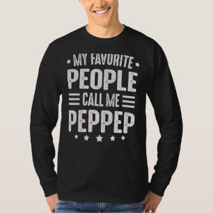 Camiseta Hombres Peppep Día De Los Padres Para Los Hombres