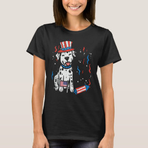 Camiseta Hombres Perros Patriotas De Dalmacia, Gorra De La 