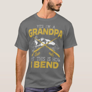 Camiseta Hombres pescando al abuelo Fisher Hook Fisher