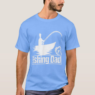 Camiseta Hombres Pescando Papá Pescadores Día Gracioso 