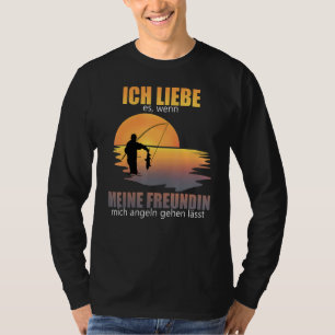 Camiseta Hombres Pescando Para Pescadores Me Encanta Mi Nov