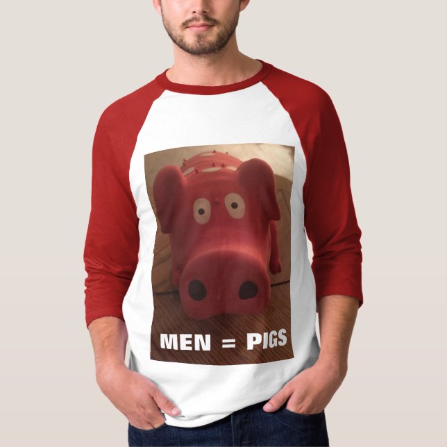CAMISETA HOMBRES = PIGS (Anverso)