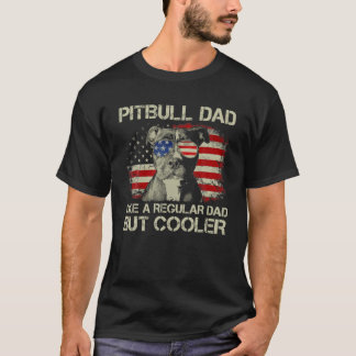 Camiseta Hombres Pitbull Papá Regular Papá Pero El F Americ