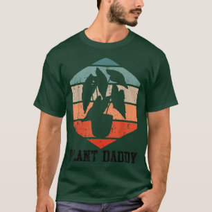 Camiseta Hombres Planta Papi Planta Papá Jardín de la Natur