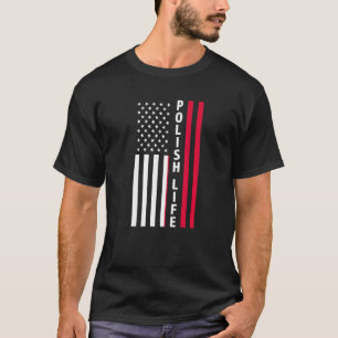 Camiseta Hombres Polonia Vida Polaca Polonia