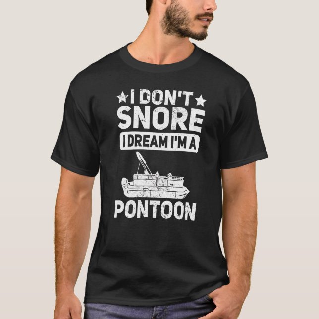 Camiseta Hombres Pontografiando No Esniego Soño Que Soy Un  (Anverso)