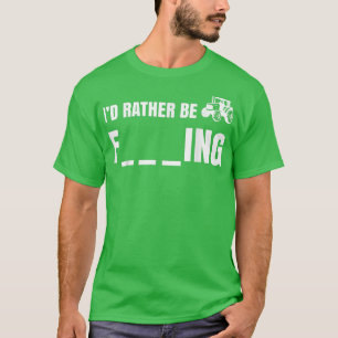 Camiseta Hombres, prefiero cultivar a un granjero de agricu