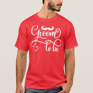 Camiseta Hombres prometiendo a novia y prometido