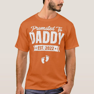 Camiseta Hombres Promocionados A Daddy Est