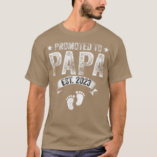 Camiseta Hombres Promocionados A Papa Est 2023 Gracioso Nue