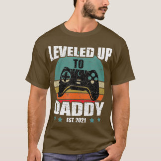 Camiseta Hombres Promocionados A Papá Graciosos Alcanzados 