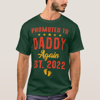 Camiseta Hombres Promocionados A Papi De Nuevo 2022 Diverti