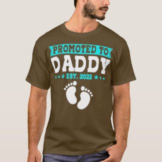 Camiseta Hombres Promocionados A Papi Est 2022 Primer Padre