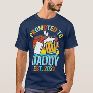 Camiseta Hombres Promocionados A Papi Est 2022 Primer Padre