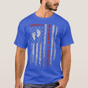 Camiseta Hombres Promocionados A Papi Novio Bandera Estadou