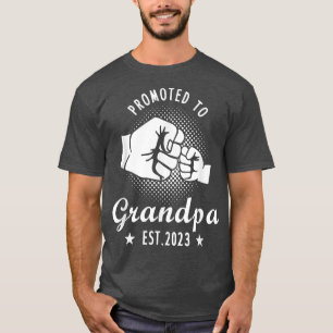 Camiseta Hombres Promocionados Al Abuelo Est 2023, Embarazo