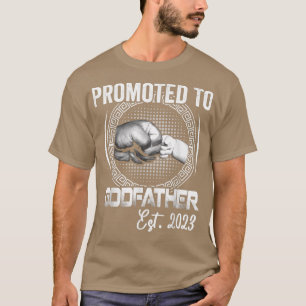 Camiseta Hombres promocionados al padrino este 2023 embaraz