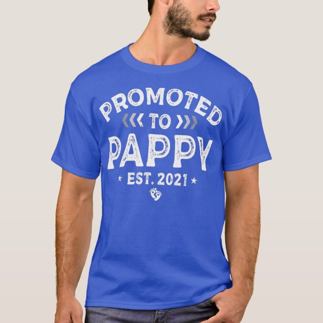 Camiseta Hombres Promocionados Al Pappy 2021 Pronto Por Pri (Anverso)